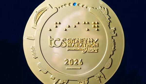Error en la medalla del Maratón de Sídney: pusieron un estadio alemán