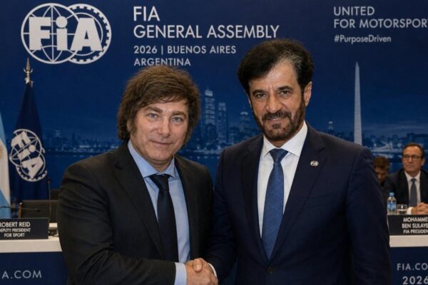 Milei inaugurará el Congreso Americano de la FIA en Buenos Aires