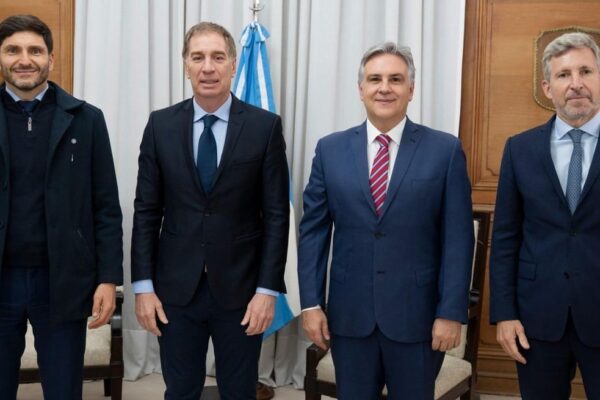 Gobernadores de la Región Centro se reunieron con Santilli