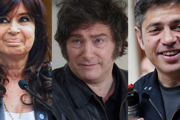 Milei le gana a Cristina por medio punto en imagen, según RDT