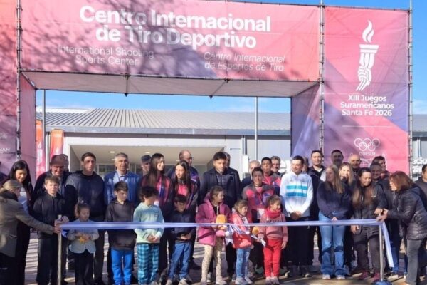 Inauguraron en Recreo un centro de tiro deportivo de nivel mundial