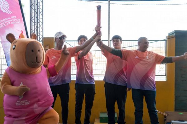 La Antorcha Suramericana volvió a Rosario tras recorrer Santa Fe