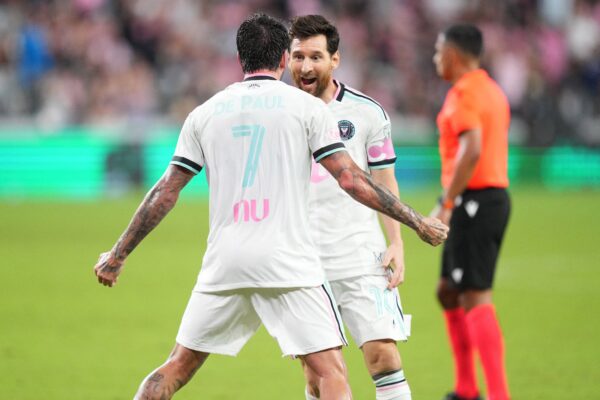 Messi marcó y estrelló dos remates en los palos en el empate de Inter Miami