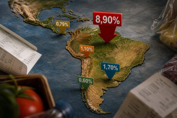Argentina fue en agosto el segundo país con mayor inflación de la región