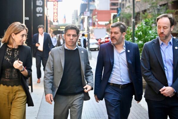 Kicillof se reunió con fondos y empresarios en Nueva York