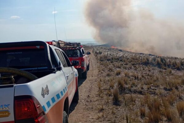 Alerta roja en toda Córdoba por riesgo extremo de incendios forestales