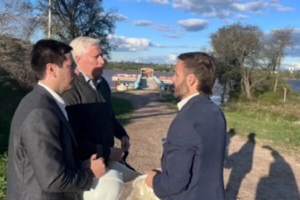 Nación, Entre Ríos y Concordia retoman la obra de la planta de agua potable