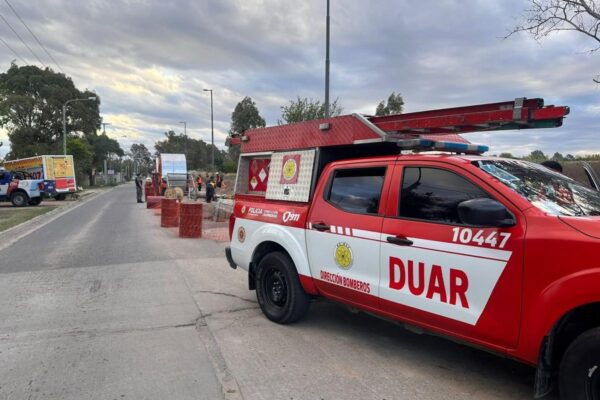 Un obrero cayó a un foso de cables de alta tensión en Córdoba