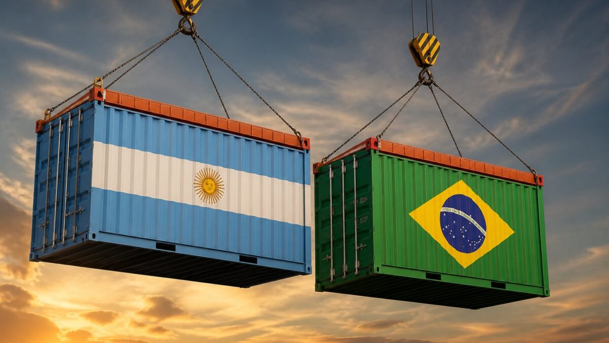 El déficit comercial con Brasil cayó 90%, pero por menos importaciones