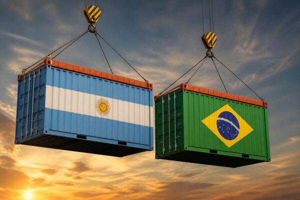 El déficit comercial con Brasil cayó 90%, pero por menos importaciones